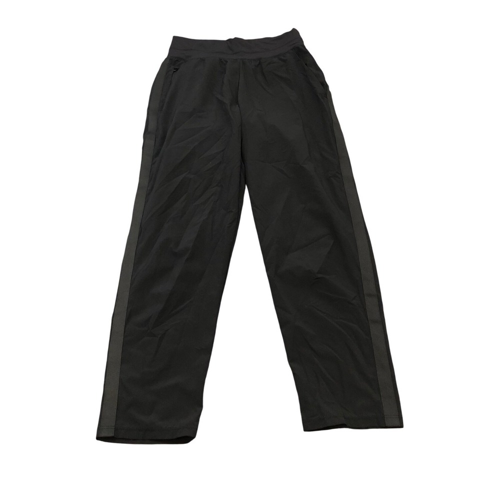 Athleta Nolita Slim Tapered Crop Pant Womens 4T Black Lightweight Stretch 980400